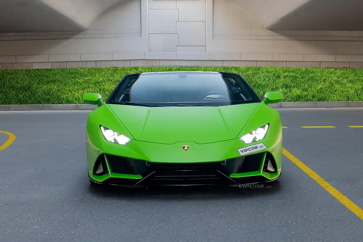 Lamborghini Huracan Green Front VIew