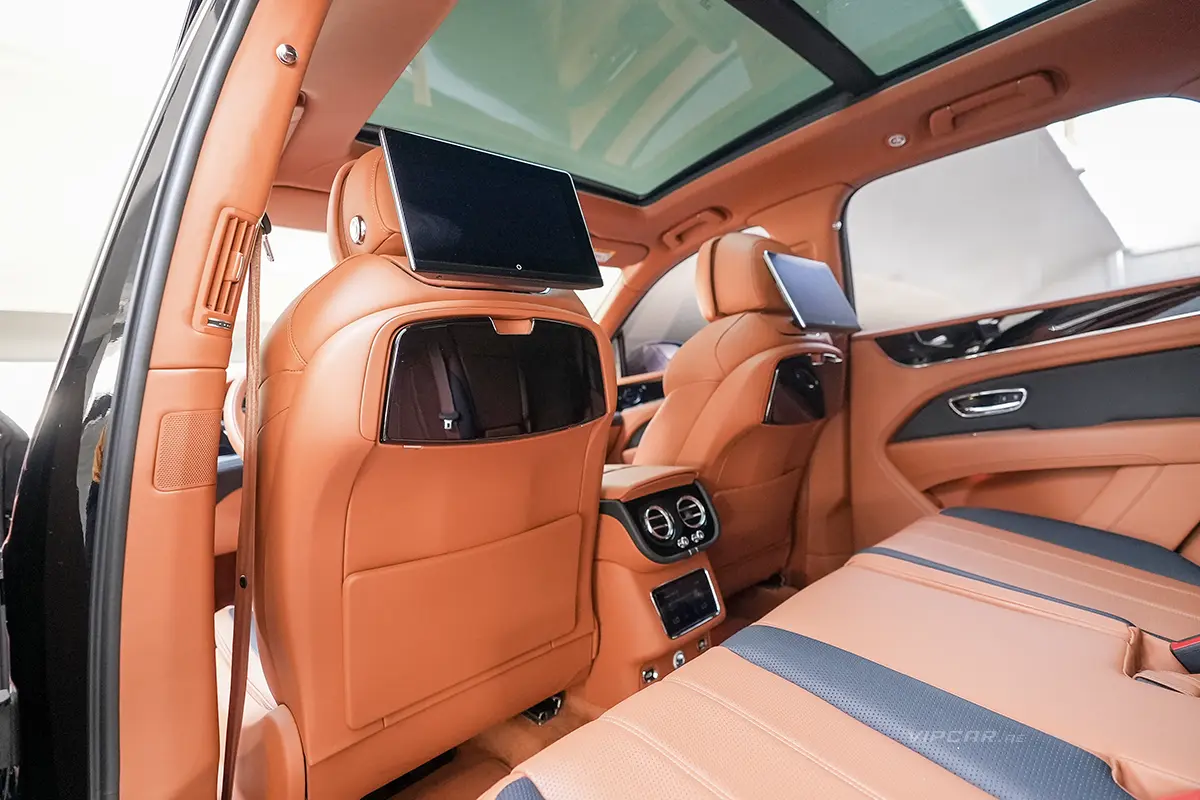 Bentley Bentayga Interior Back Seats