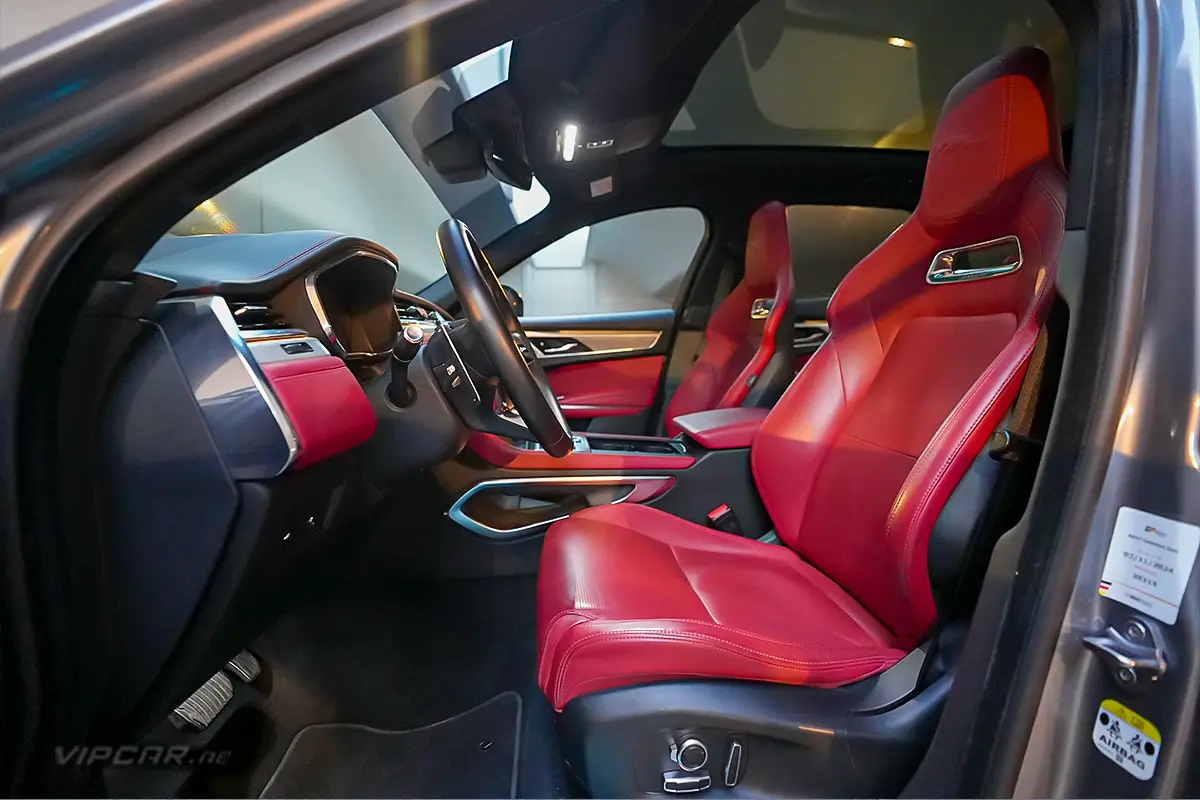 Jaguar F-Pace Interior Front Seats