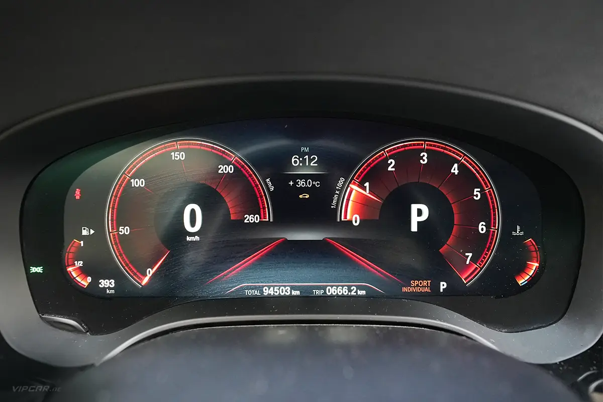 BMW 520I Speedometer
