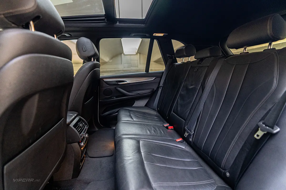 BMW X5 Interior Back Seats