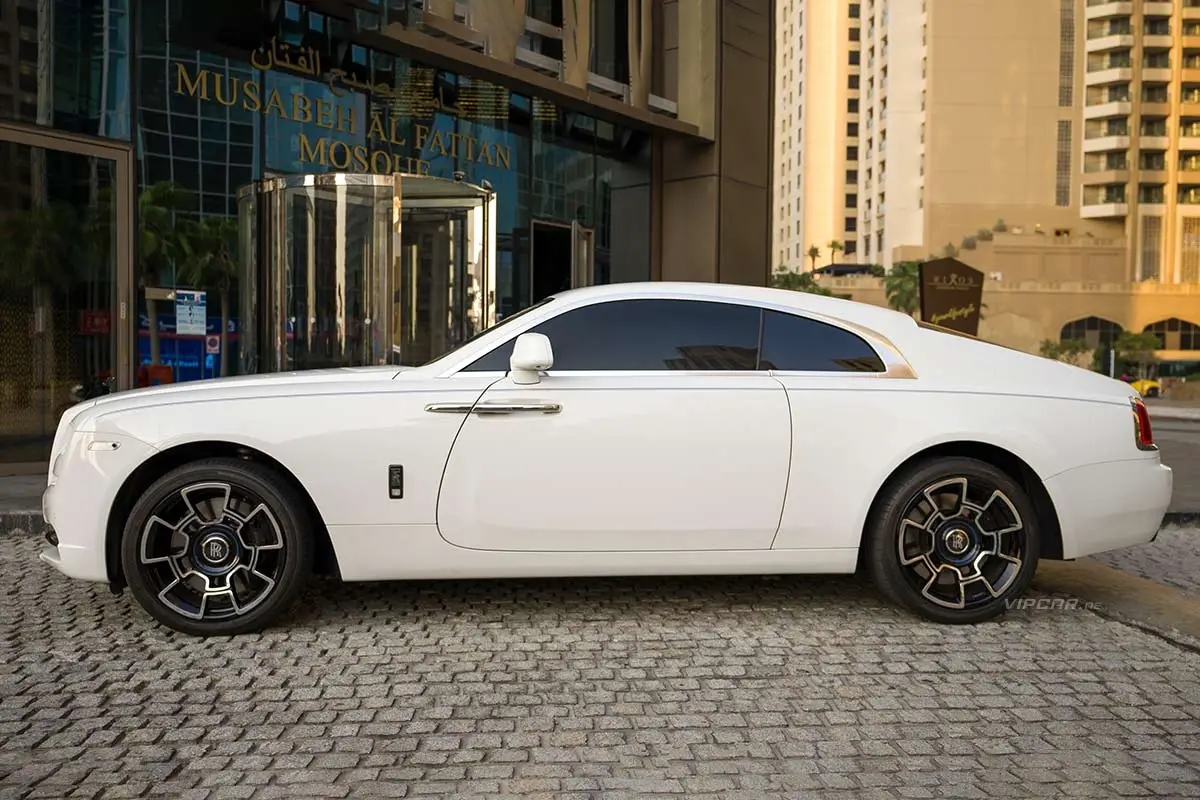 Rolls-Royce-Wraith-White-Side