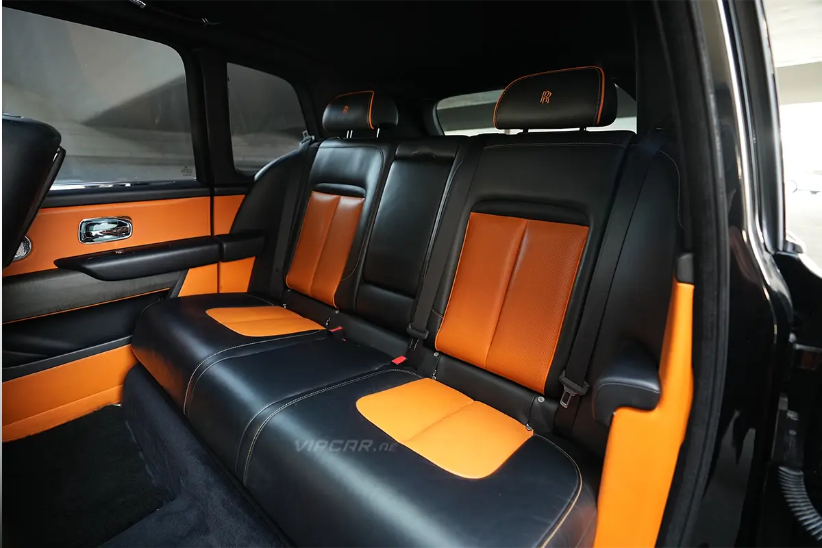 Rolls Royce Cullinan Matte Interior Back Seats