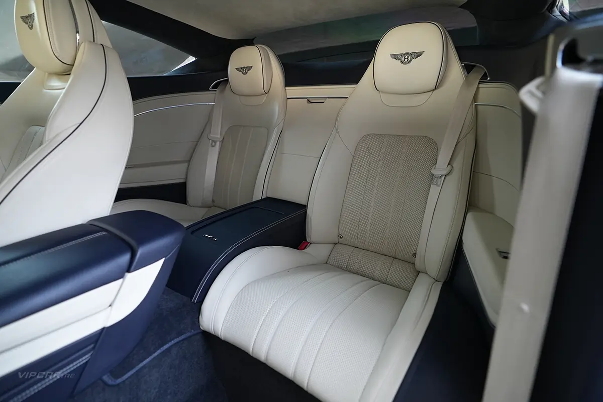 BENTLEY GT V8 Interior Back Seats