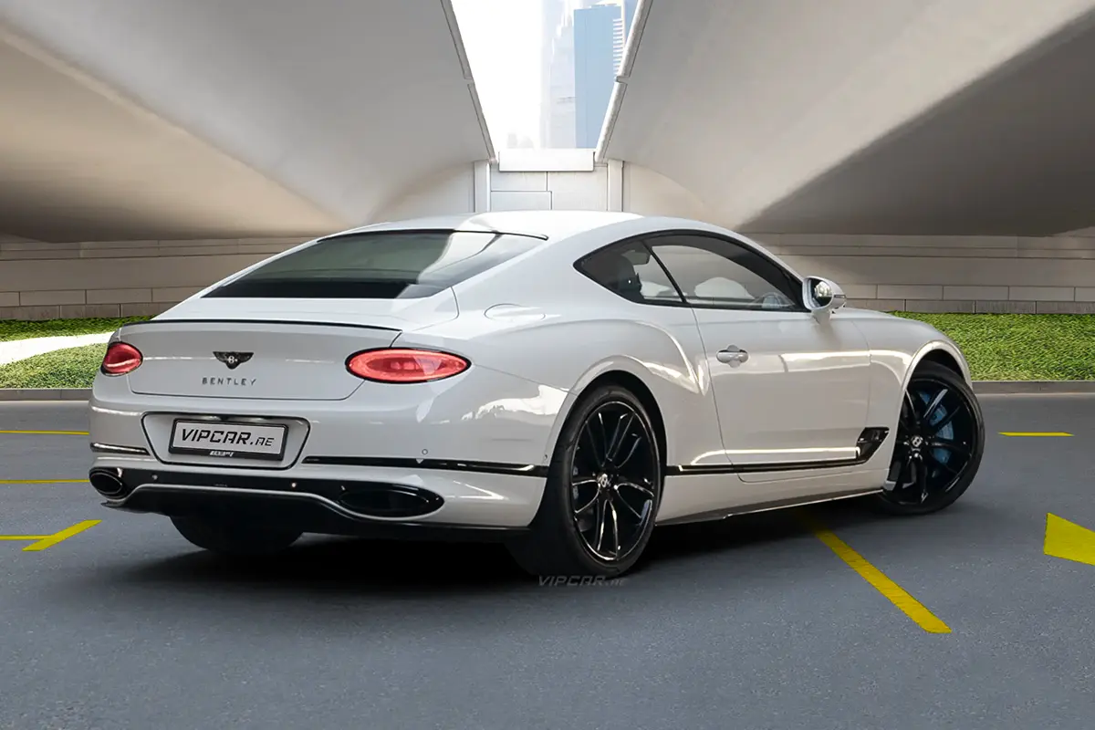 Bentley Continental GT Back Side View