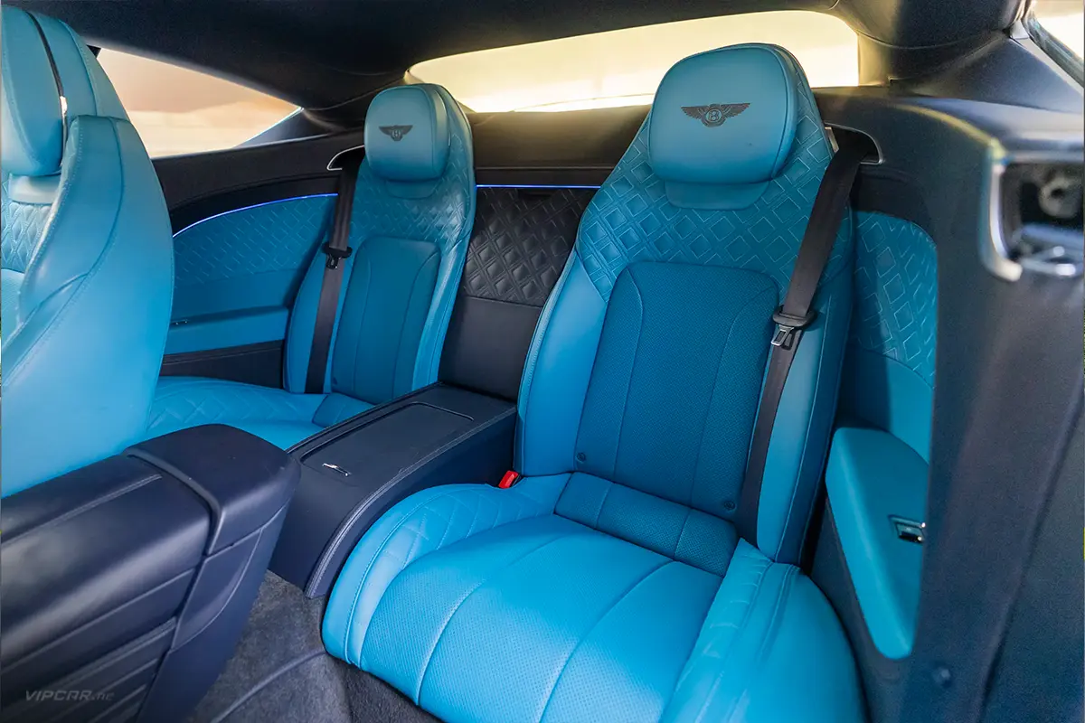 Bentley Continental GT Interior Back seats