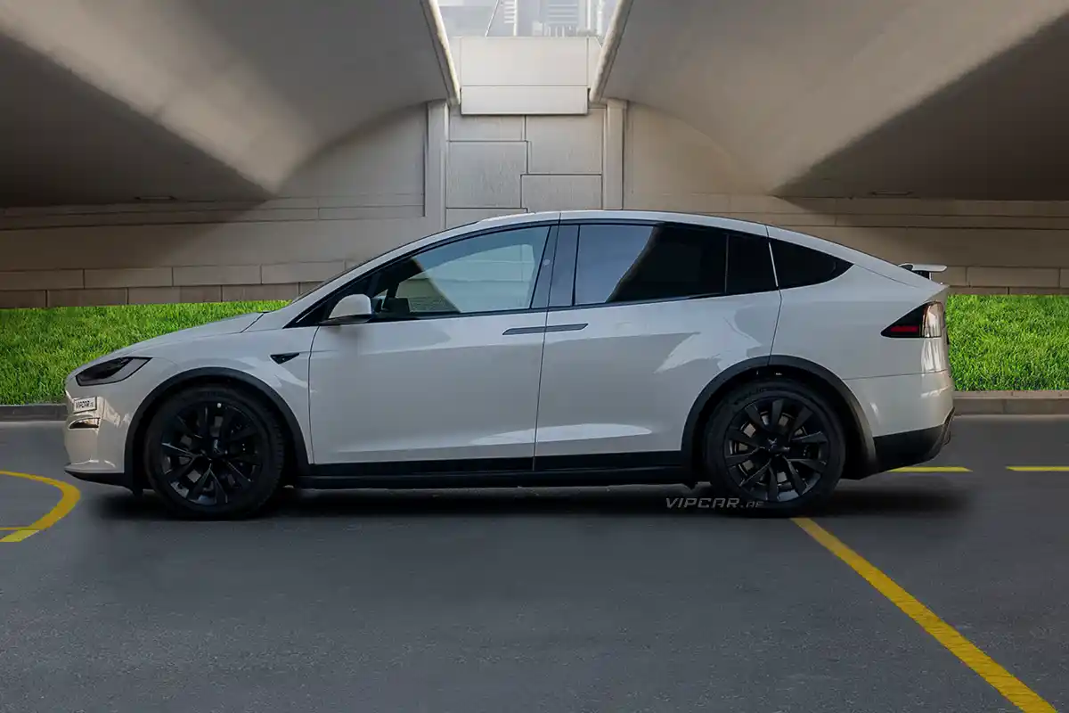 Tesla Side View