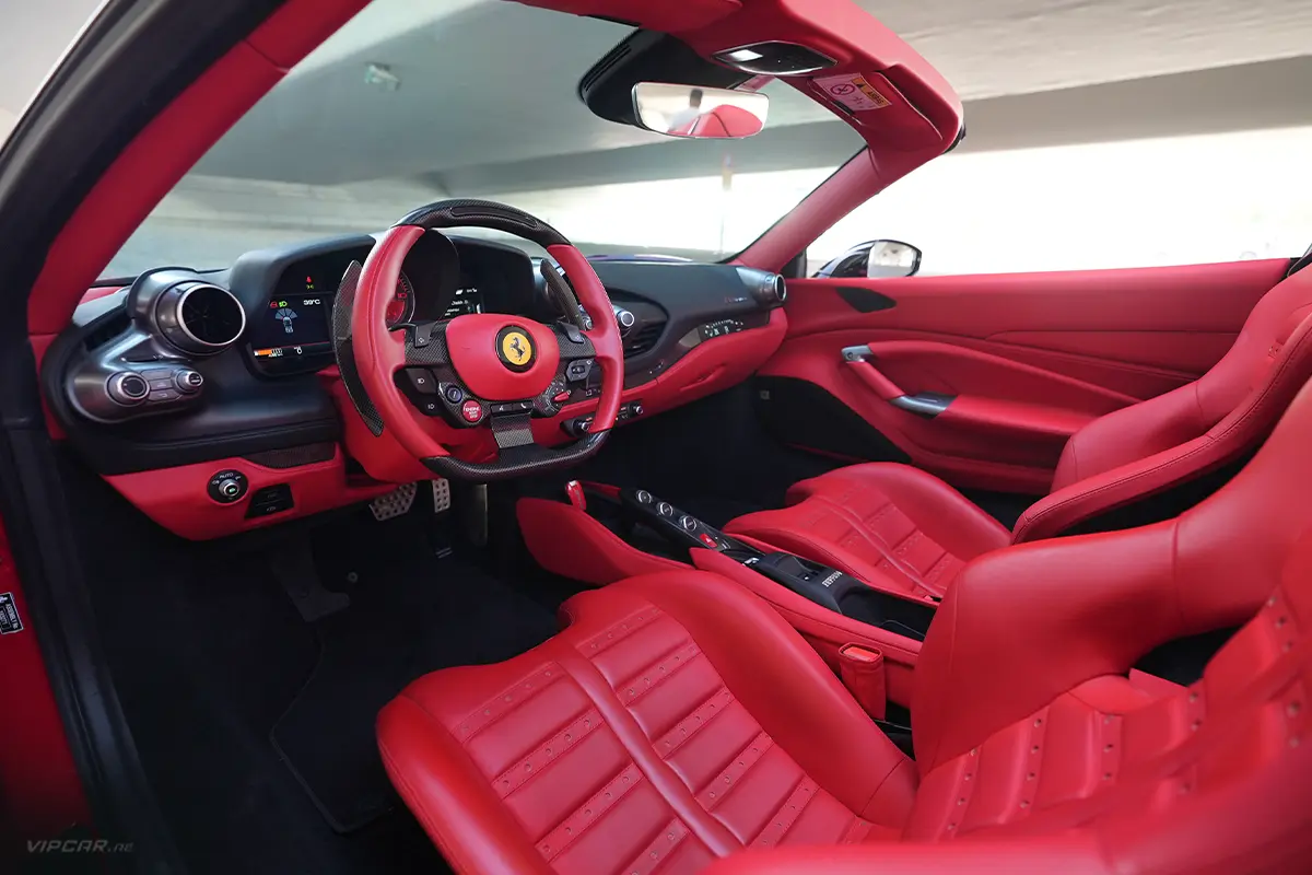 Ferrari F8 Interior