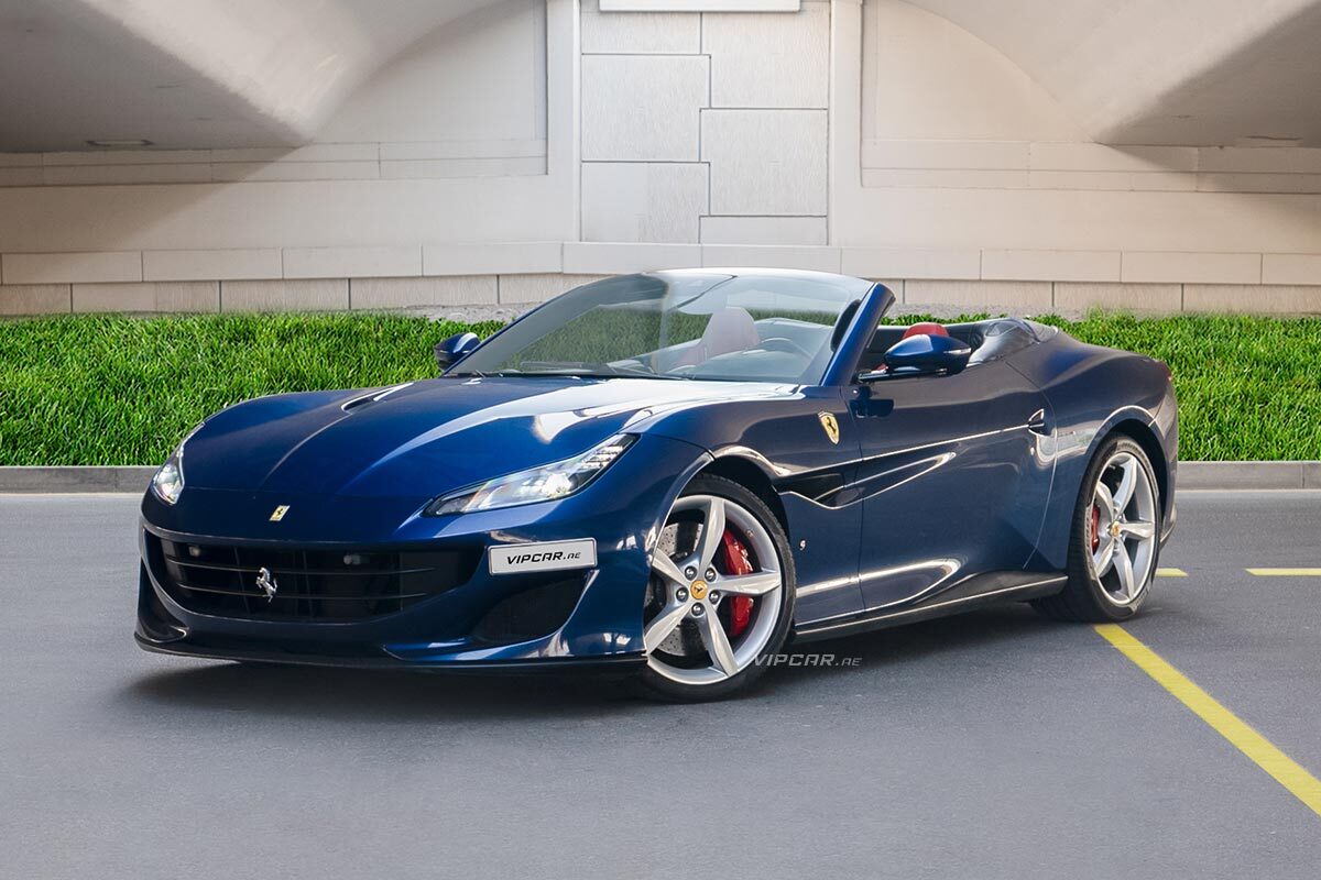 Ferrari Portofino Front Side View