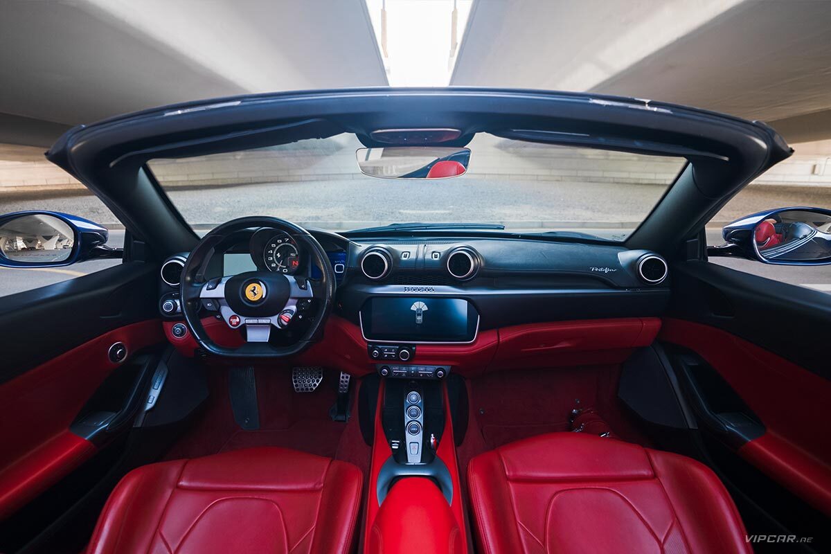 Ferrari Portofino Front Interior