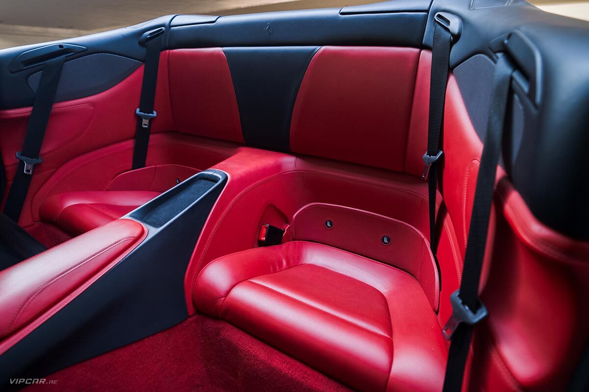 Ferrari Portofino Interior Back Seats