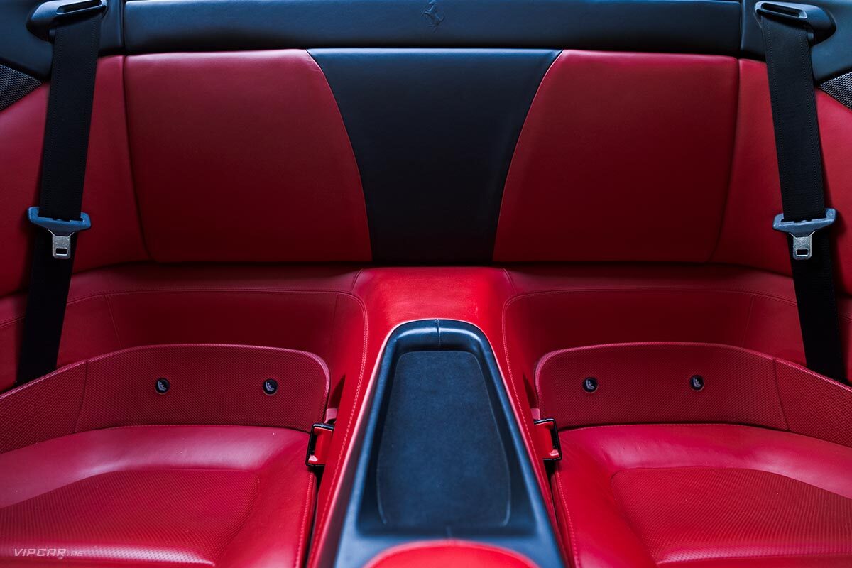 Ferrari Portofino Interior Back Seats
