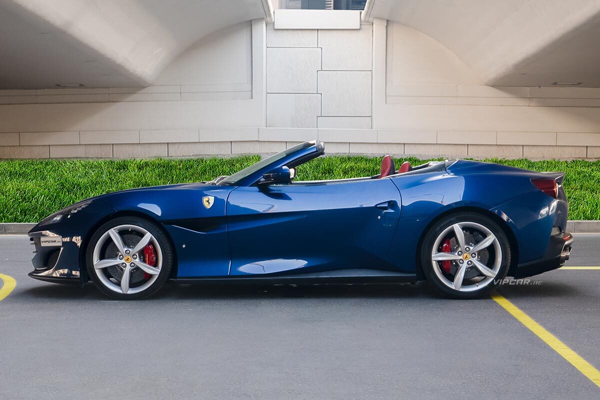Ferrari Portofino Side View