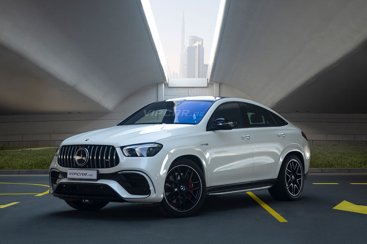 Mercedes Benz GLE 63s Front Side View