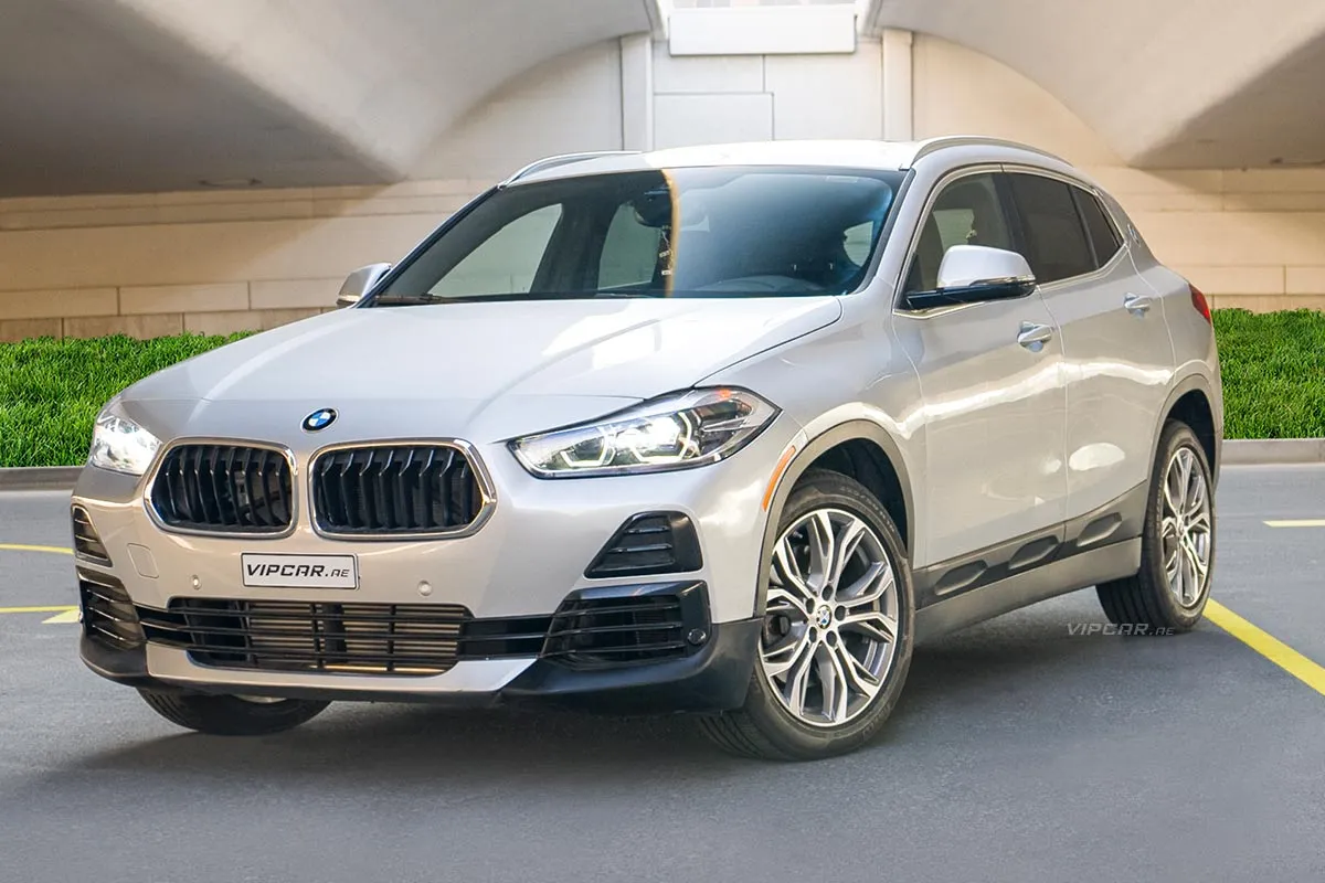 BMW-X2-White-Front-Side