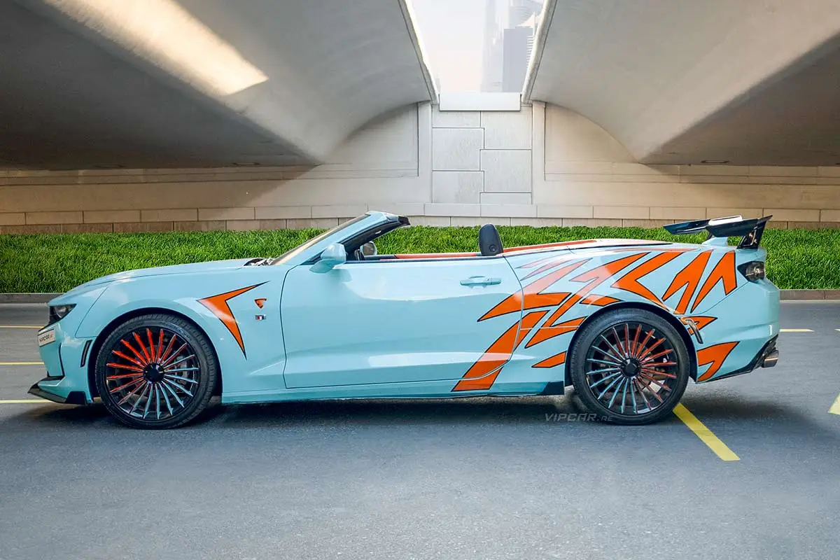Chevrolet-Camaro-Blue-Orange-Portable-Side