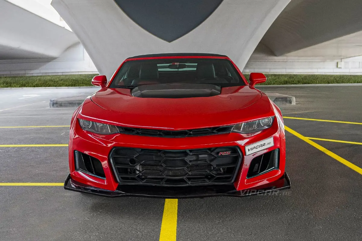 Chevrolet-Camaro-Red-Front