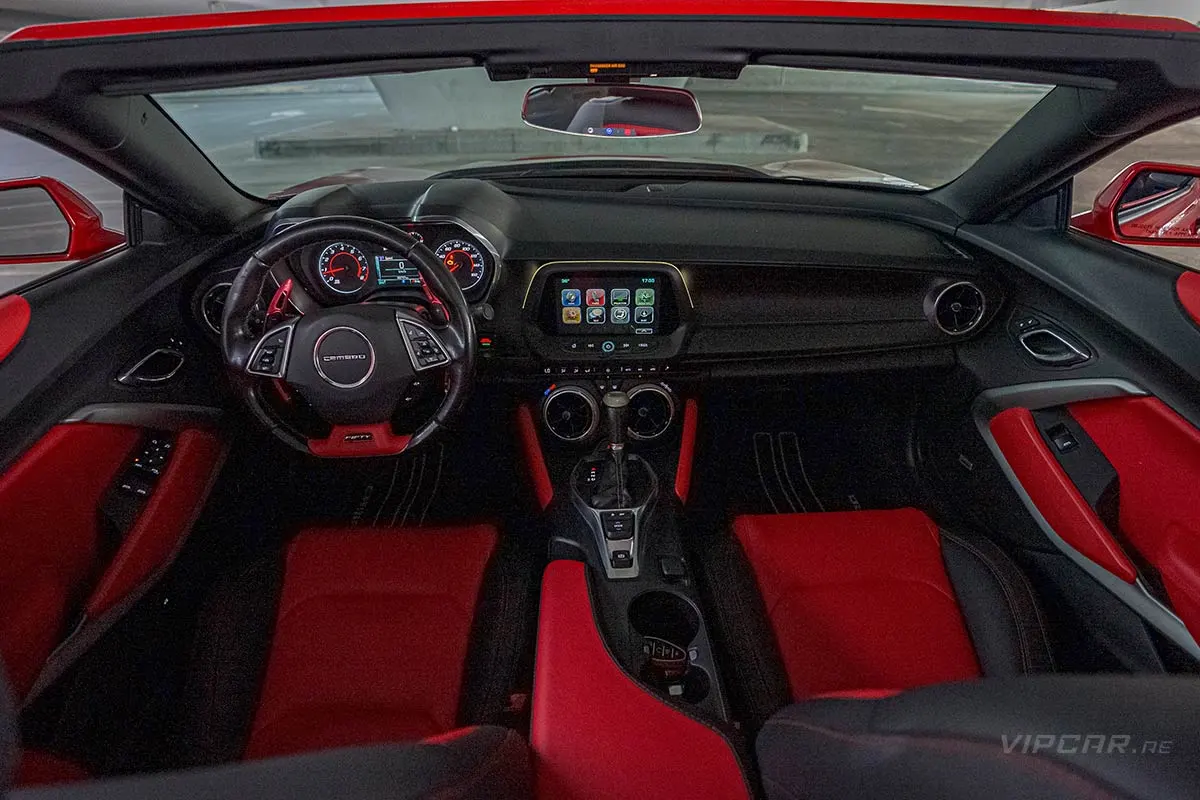 Chevrolet-Camaro-Red-Interior