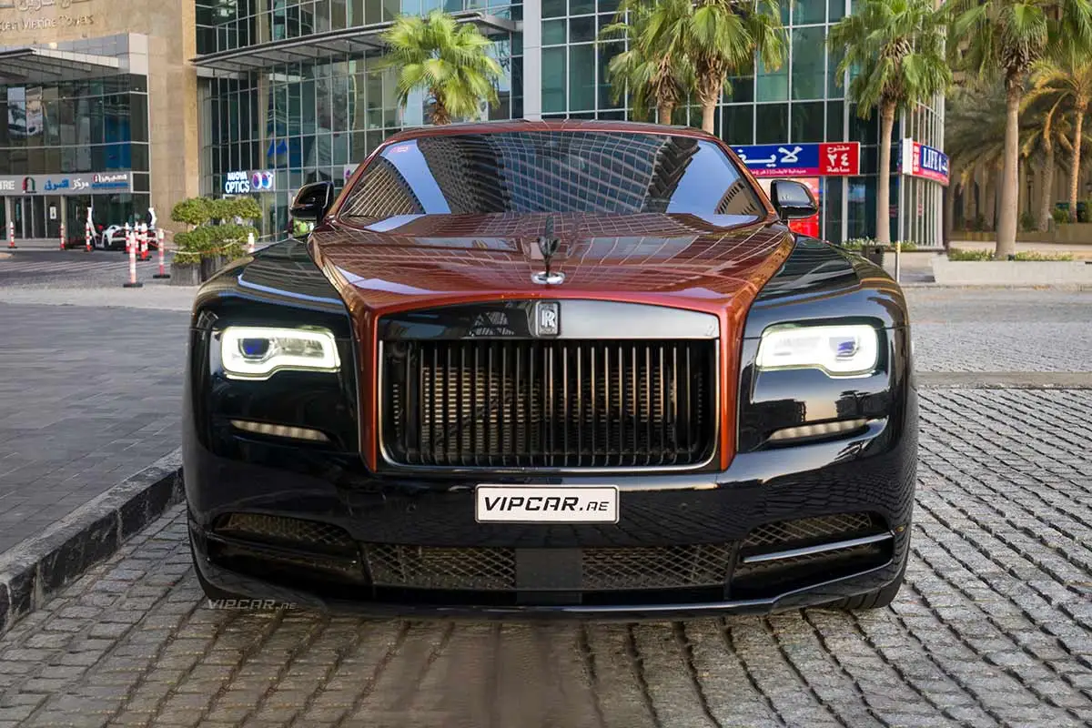 Rolls-Royce-Wraith-Black-Brown-Front