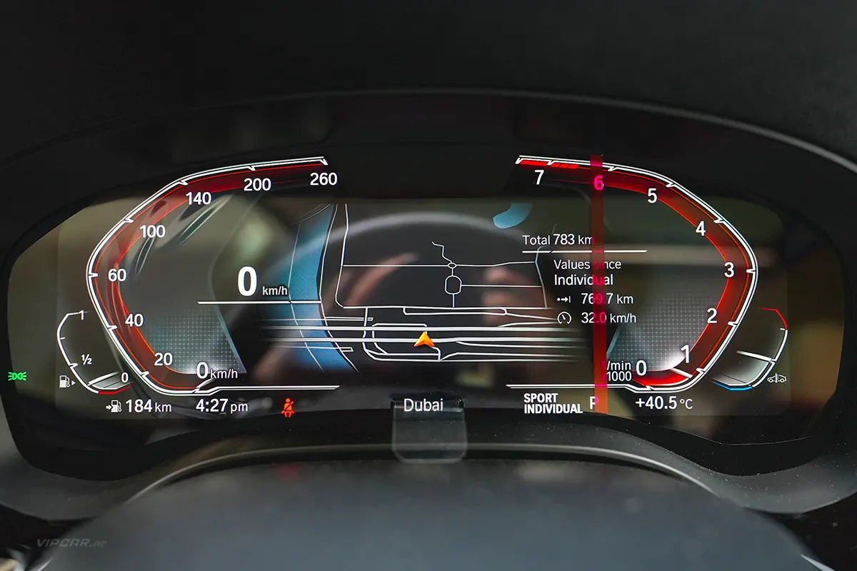 BMW 520i Speedometer
