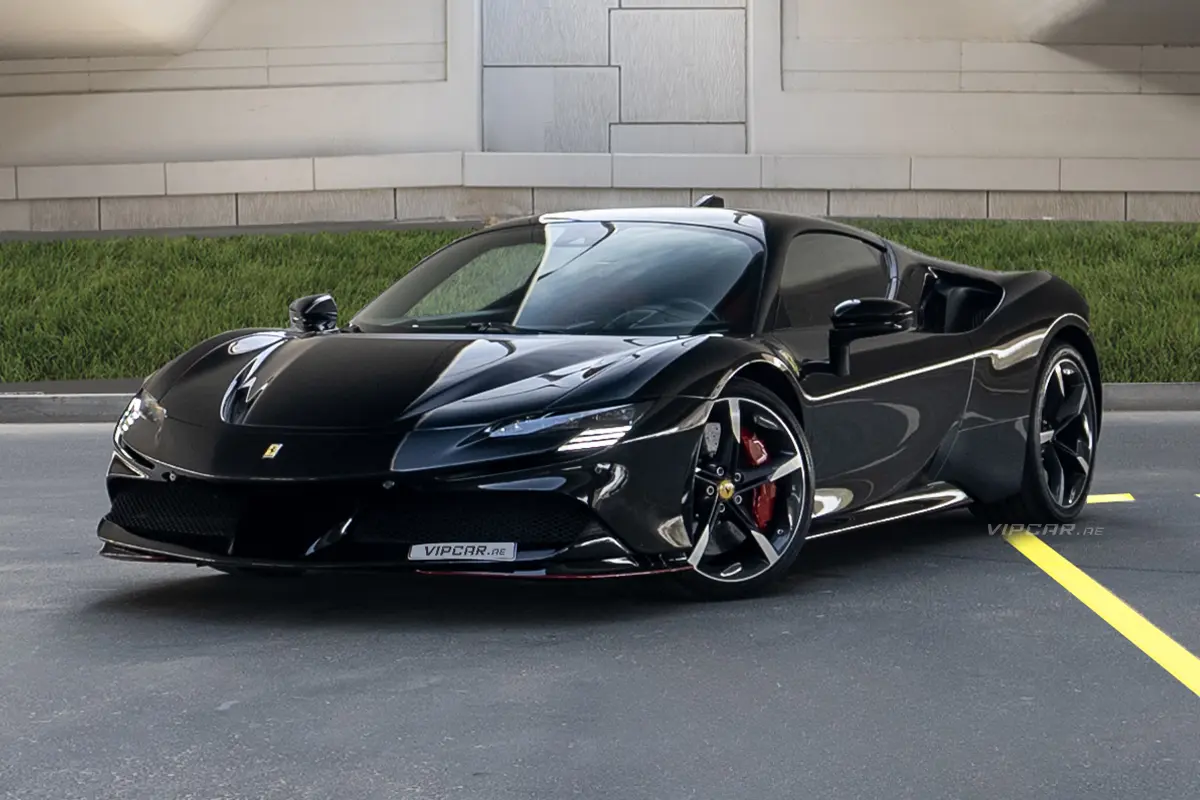 Ferrari SF90 Front Side View