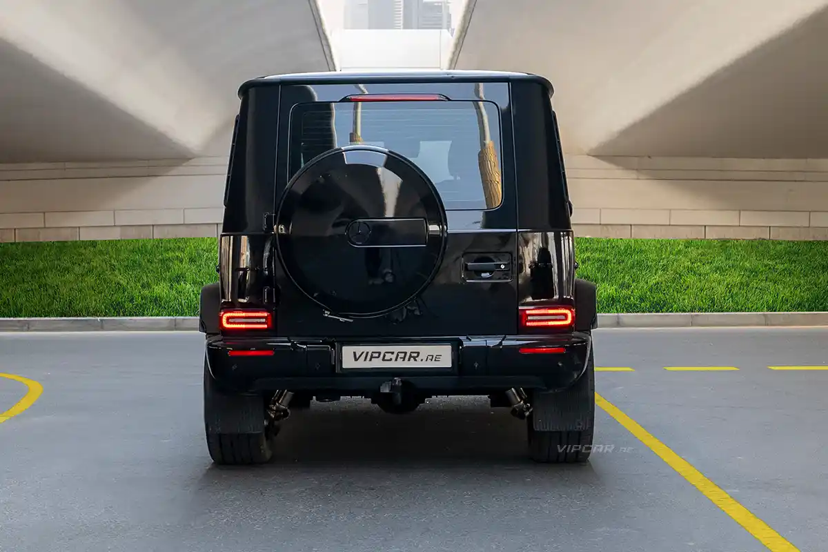 Mercedes AMG G63 Double Night Package Back View