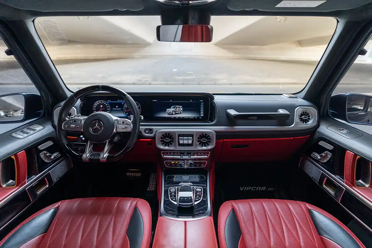 Mercedes AMG G63 Double Night Package Interior