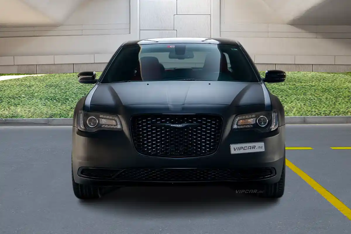 Chrysler 300 Black Front View