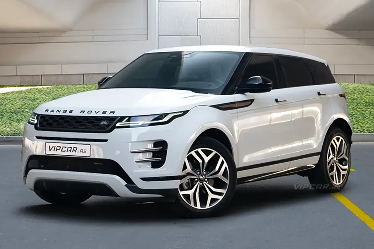 Range Rover Evoque Front Side View