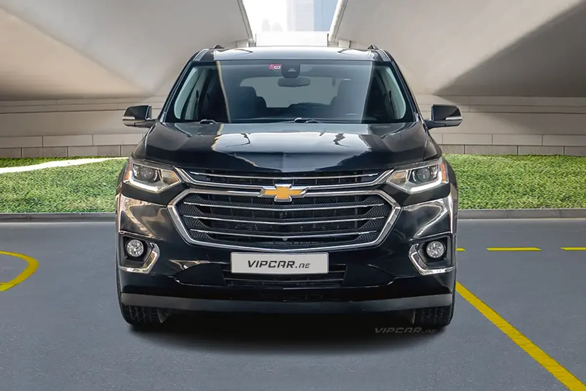 Chevrolet Traverse Black Front Side View