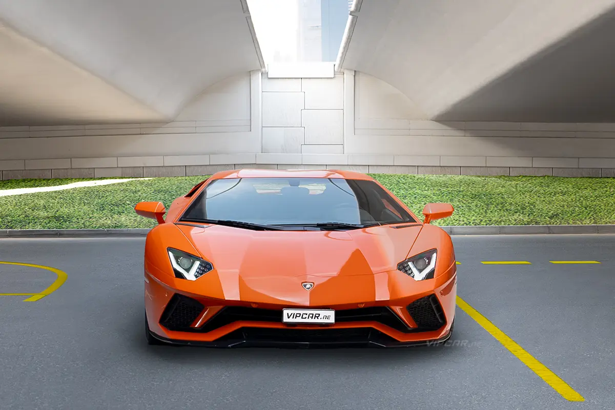 Lamborghini Aventador Front View