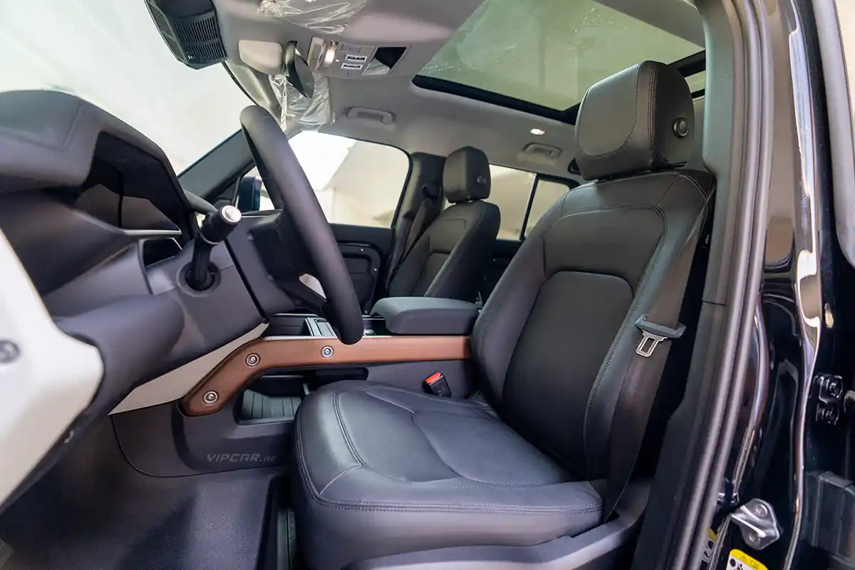 Land Rover Defender Interior Front Seats