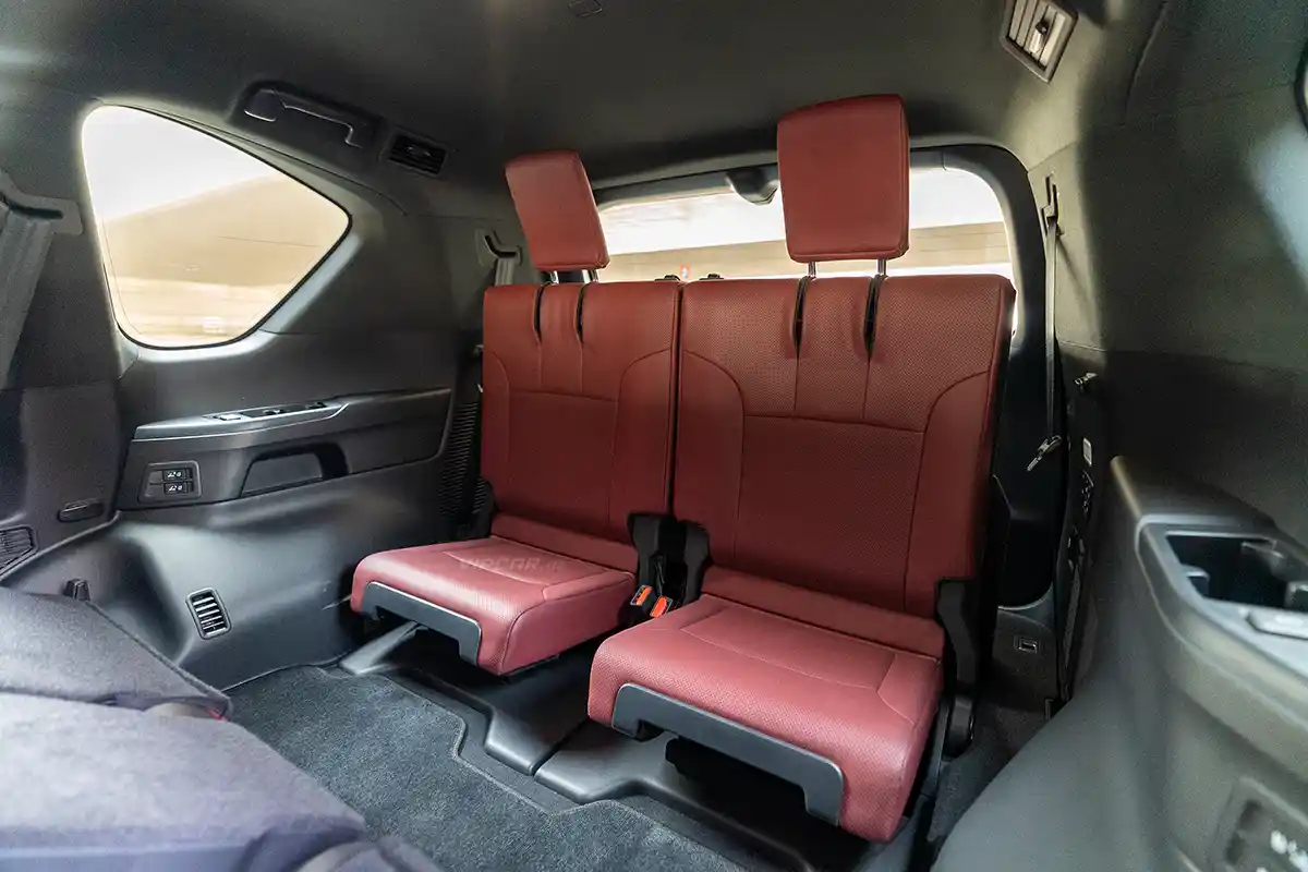 Lexus LX600 Interior Back Seats