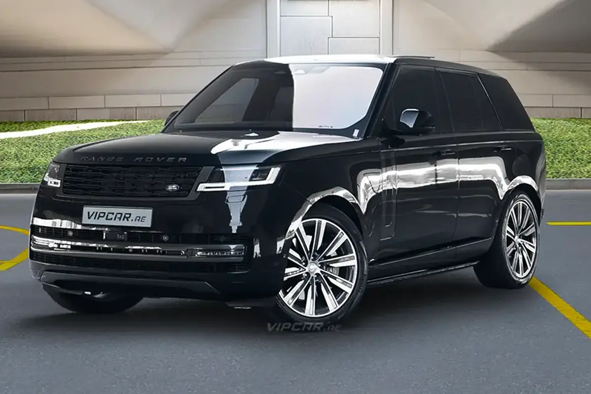Range Rover Vogue Front Side View