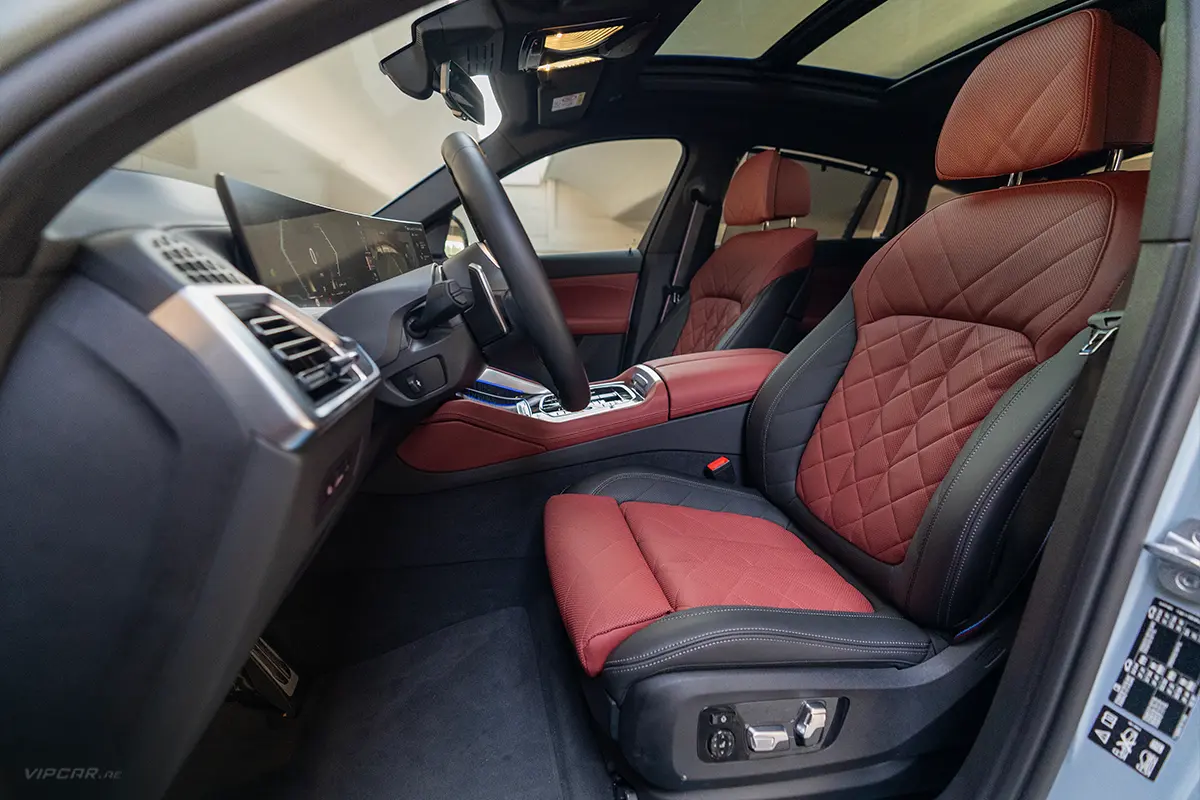 BMW X5 M40i Interior Front Seats