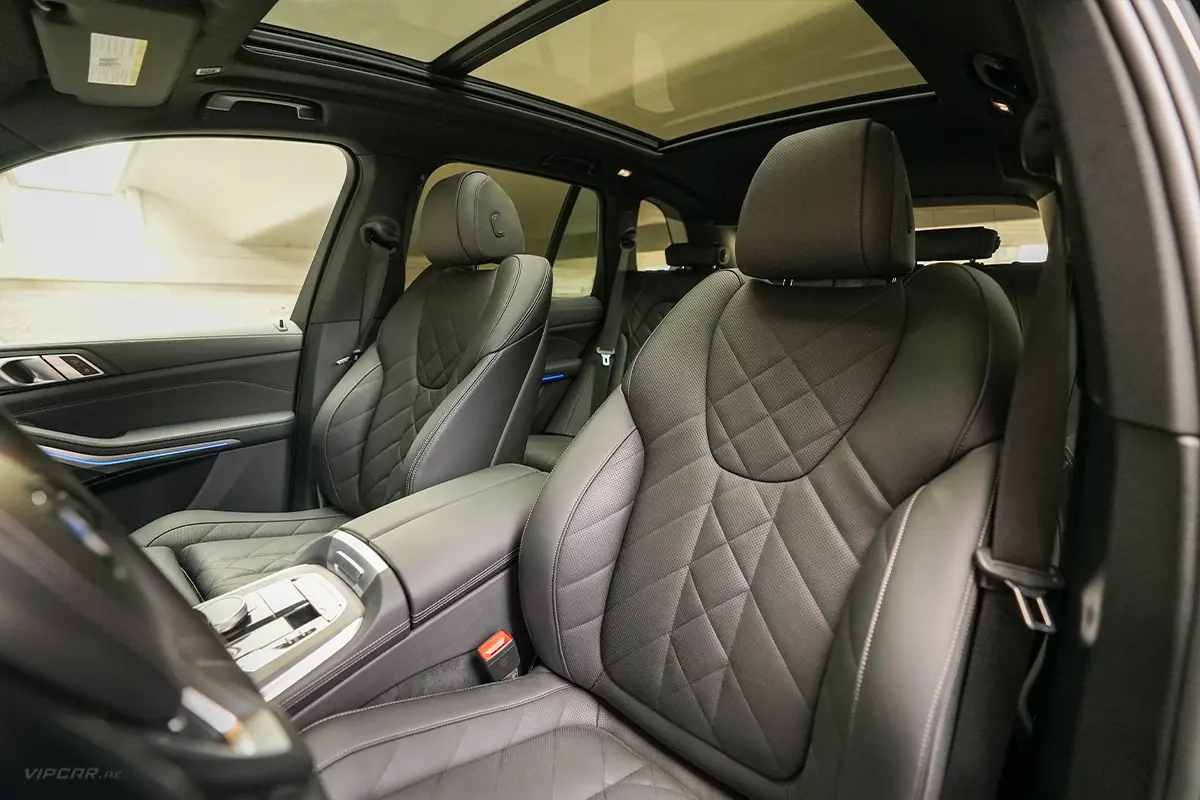 BMW X5 Interior Front Seats