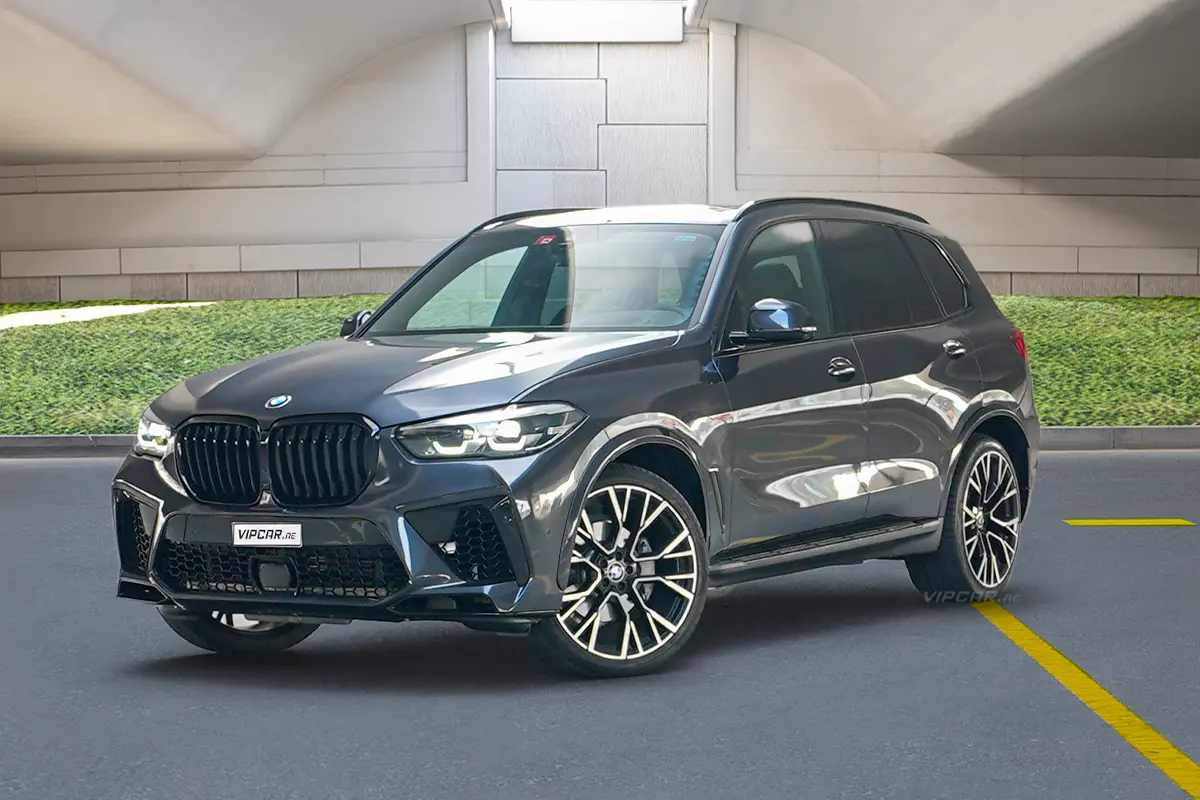 BMW X5 Front Side View