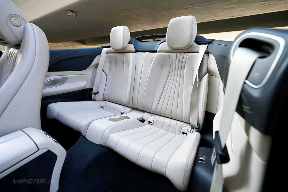 Mercedes-Benz E450 Interior Back Seats