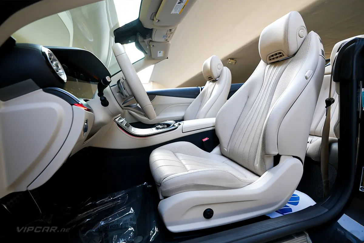 Mercedes-Benz E450 Interior Front Seats