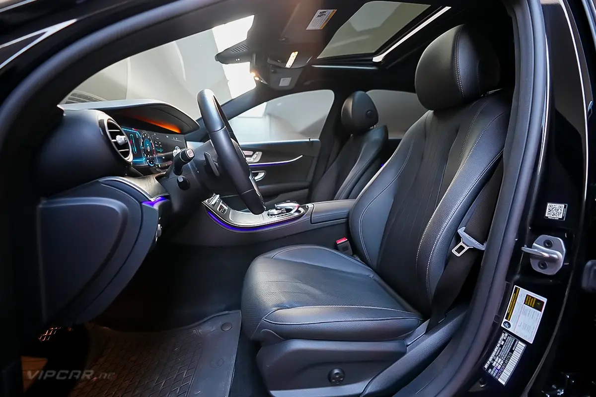 Mercedes E350 Interior Front Seats