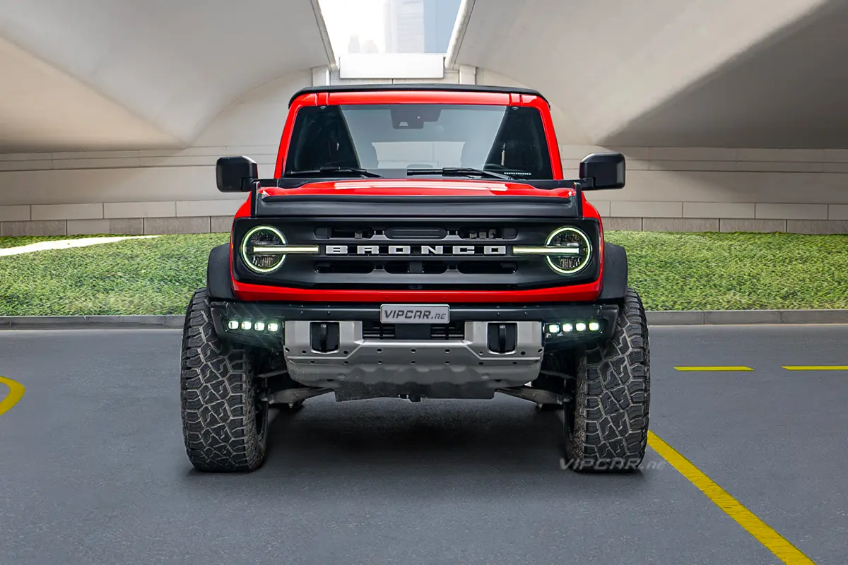 Ford Bronco Front View