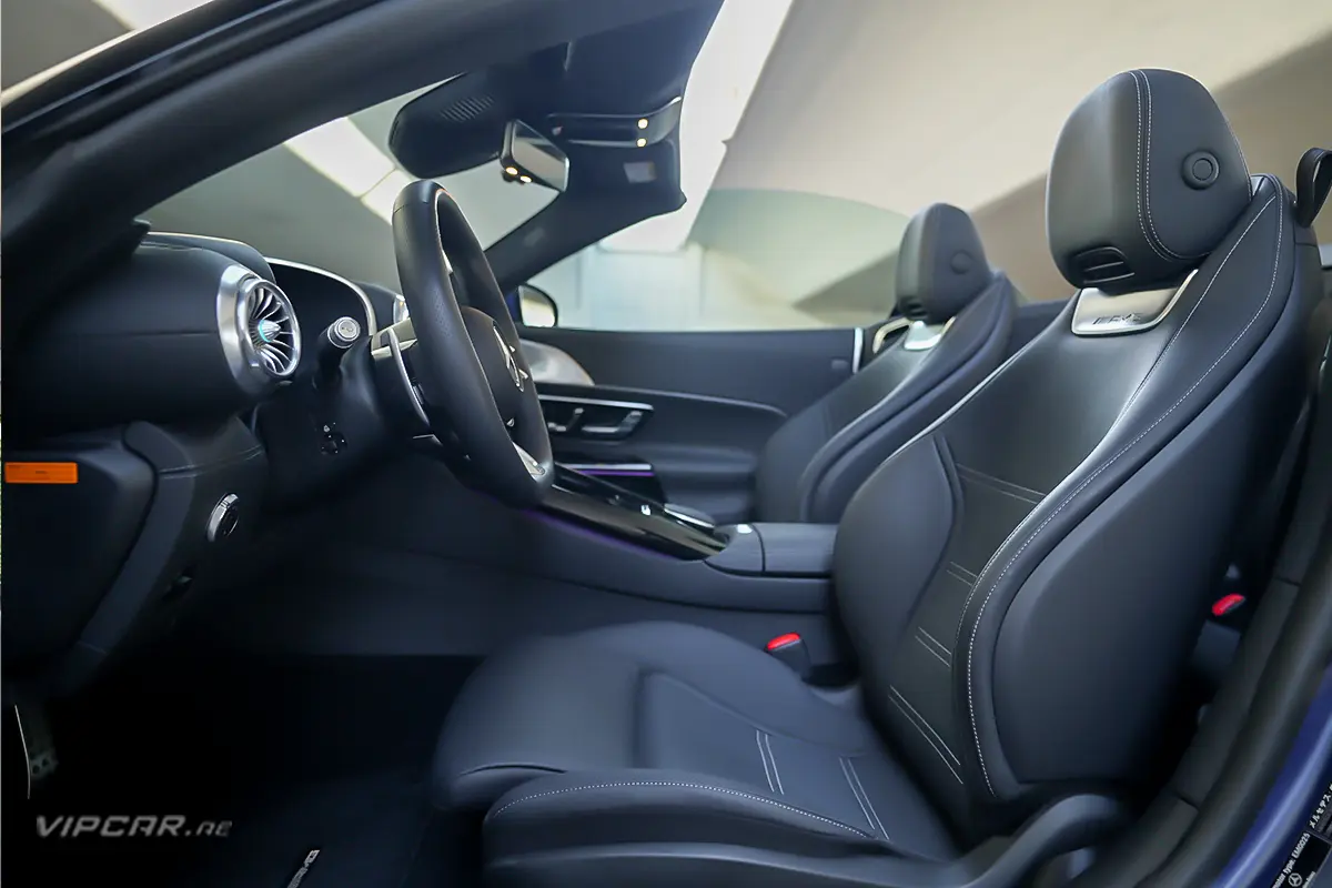 Mercedes AMG SL43 Interior Front Seats